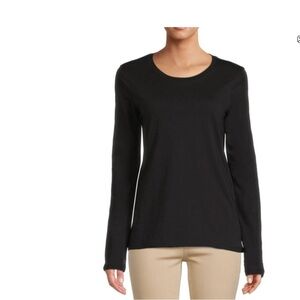 ATM Anthony Thomas Melillo Ribbed Featherweight Ribbed TShirt CBK Style Size L